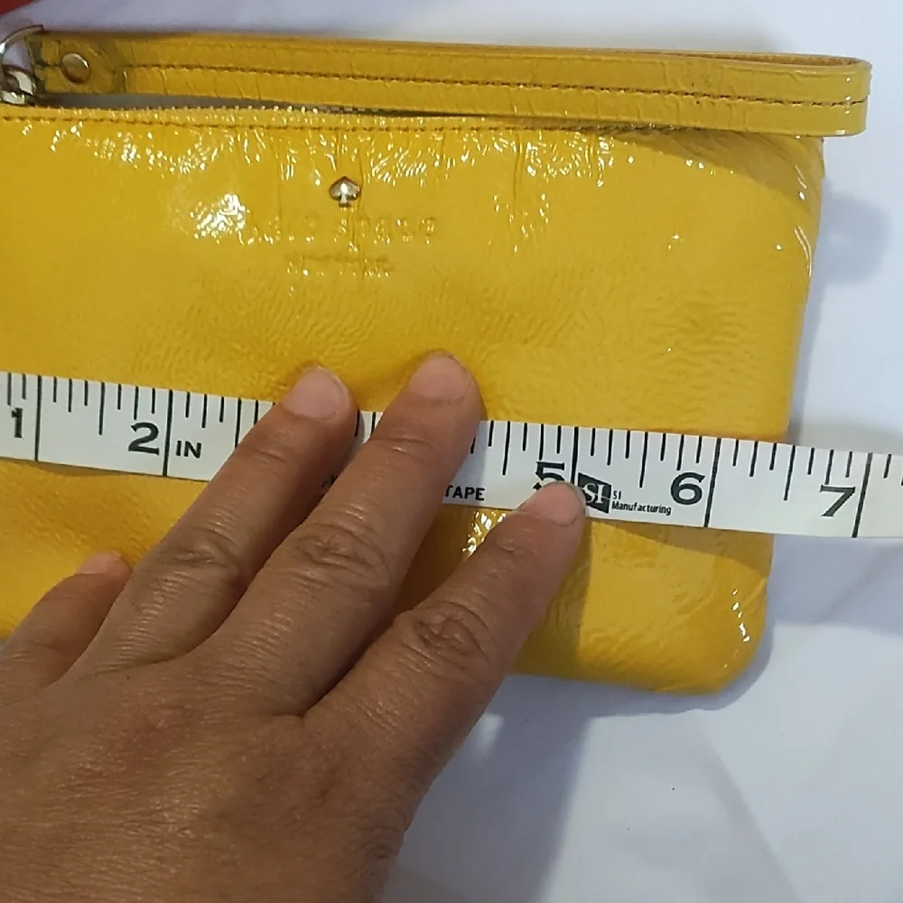 Kate Spade Yellow Patent Leather‎ Clutch